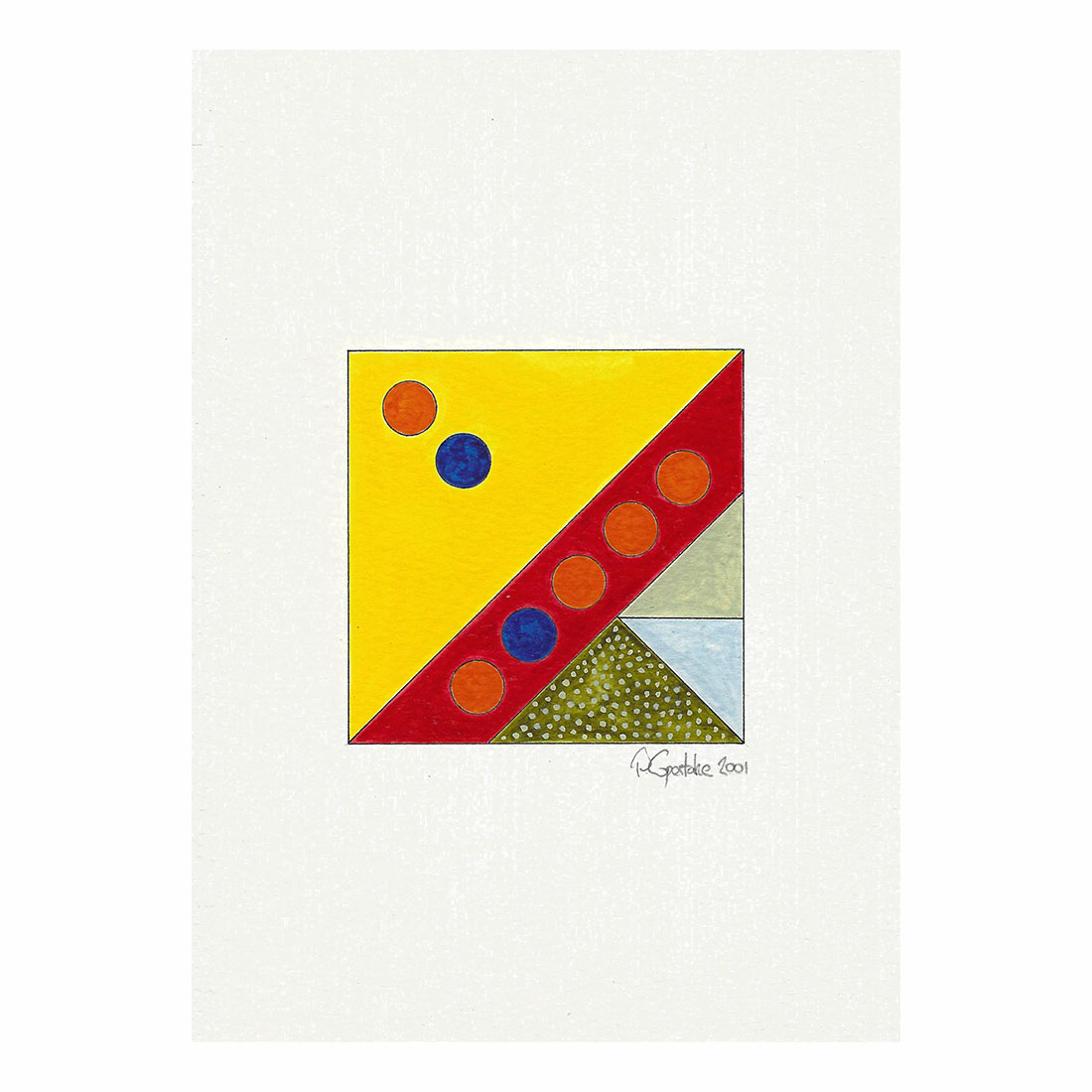 Diagonal 2001 Giclée Print by Philip Copestake